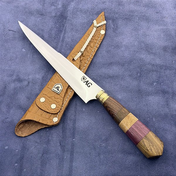 Faca Pontuda 8" - Inox 420c - Cabo Tradicional