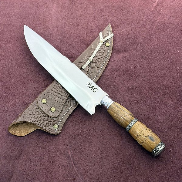 Faca Churrasco 8" - Inox 420c - Cabo Exclusivo