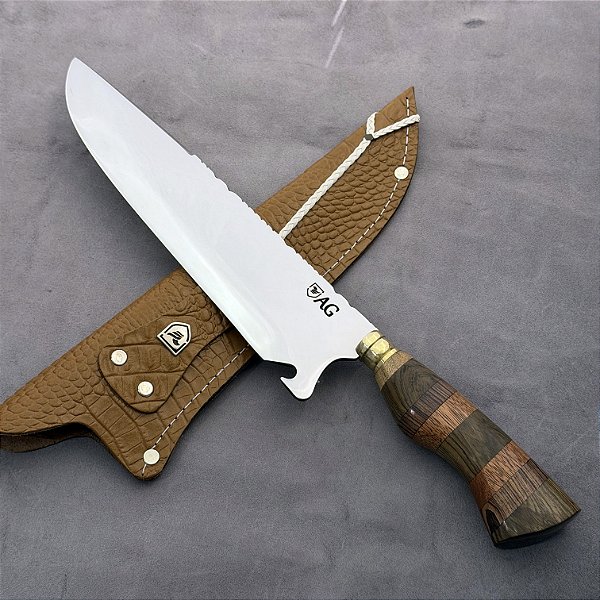 Picanheira Estilizada 10" - Inox 420c - Cabo Tradicional