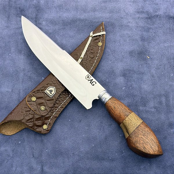 Faca Churrasco 8" - Inox 420c - Cabo Tradicional