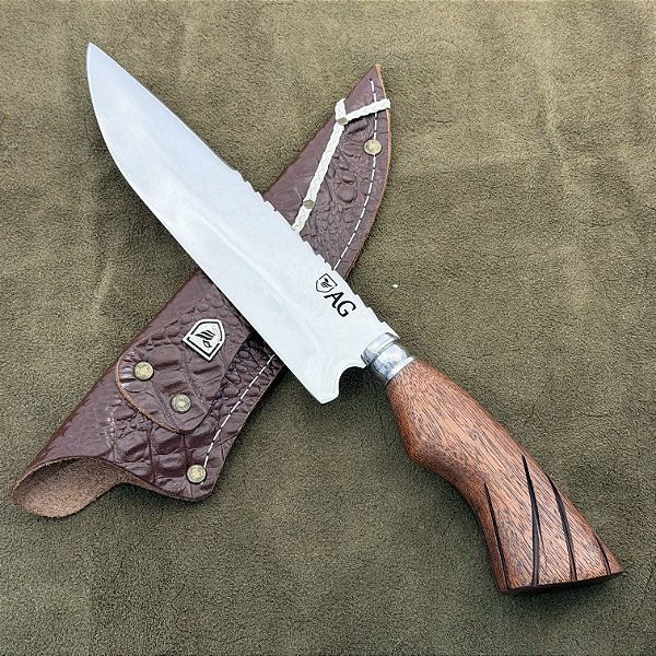 Faca Churrasco 8" - Inox 420c - Cabo Tradicional