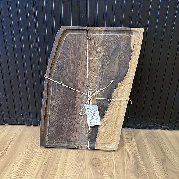 Tábua de Corte Rústica - Madeira Guajuvira