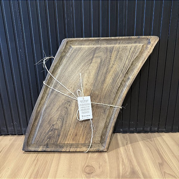 Tábua de Corte Rústica - Madeira Guaruba