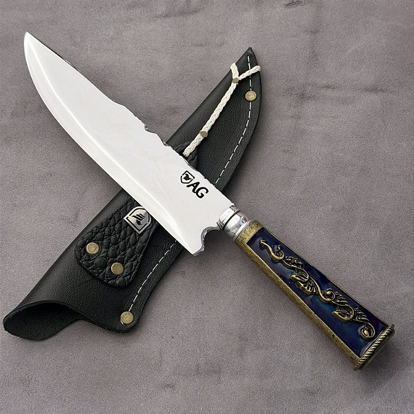 Faca Churrasco 8" - Inox 420c - Cabo Exclusivo