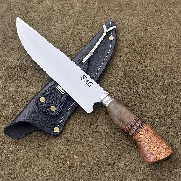 Faca Churrasco 8" - Inox 420c - Cabo Tradicional