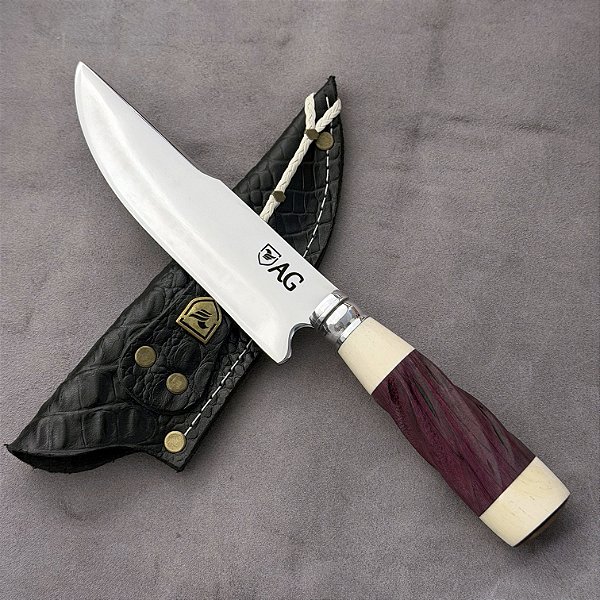 Faca Churrasco 6" - Inox 420c - Cabo Tradicional