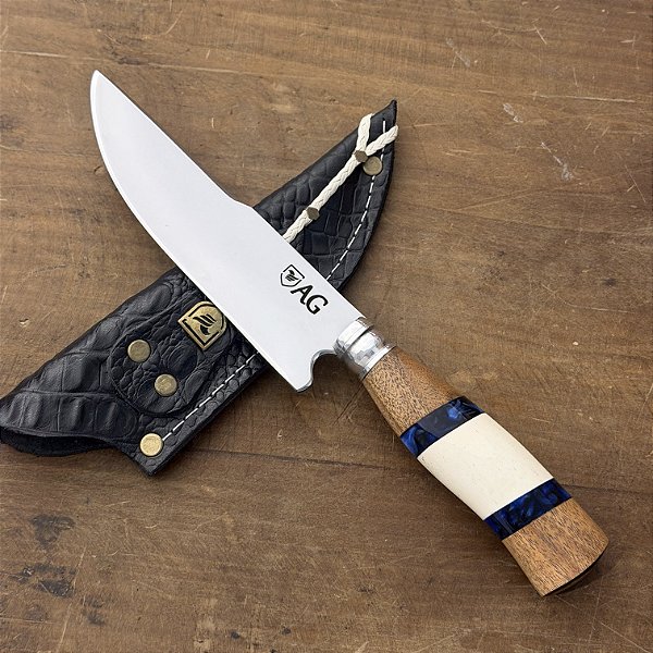 Faca Churrasco 6" - Inox 420c - Cabo Tradicional