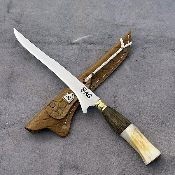 Faca Fileteira 8" - Inox 420c - Cabo Tradicional