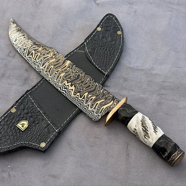 Damasco Mokume-Gane Arkansas 10" - Cabo Premium