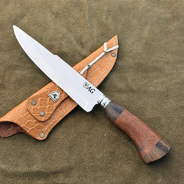 Faca Churrasco 8" - Inox 420c - Cabo Tradicional