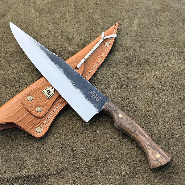 Faca Chef 8" - Inox 420c - Cabo Tradicional