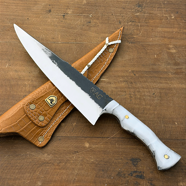 Faca Chef 8" - Inox 420c - Cabo Tradicional