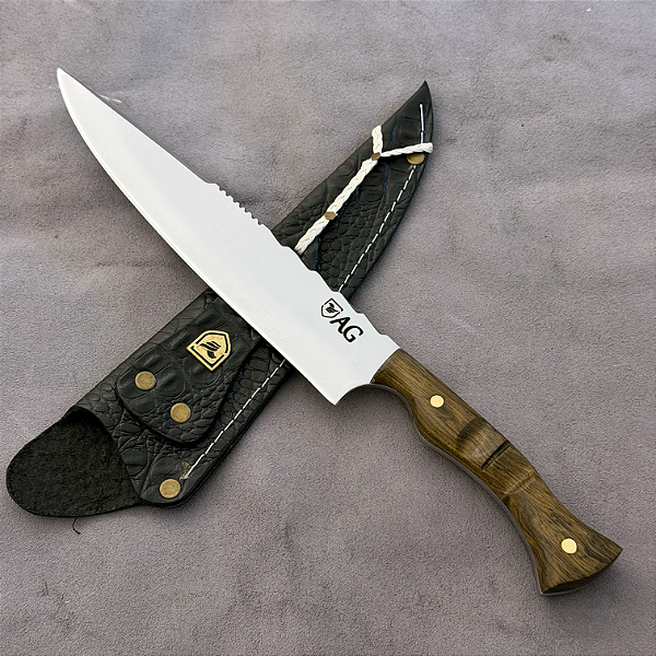 Faca Campeira 8" - Inox 420c - Cabo Tradicional