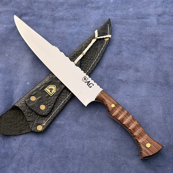 Faca Campeira 8" - Inox 420c - Cabo Tradicional