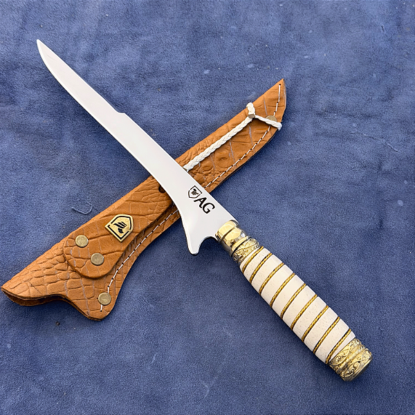 Faca Fileteira 8" - Inox 420c - Cabo Premium