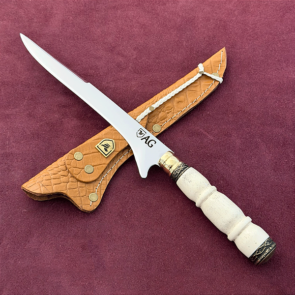 Faca Fileteira 8" - Inox 420c - Cabo Premium