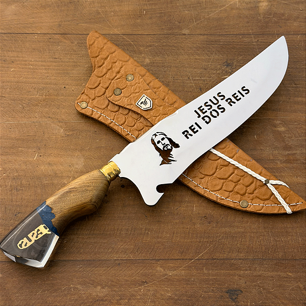 Picanheira Jesus 10" - Inox 420c - Cabo Exclusivo