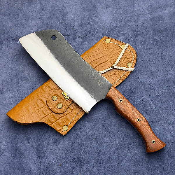Cutelo 6" - Carbono 1070 - Cabo Tradicional