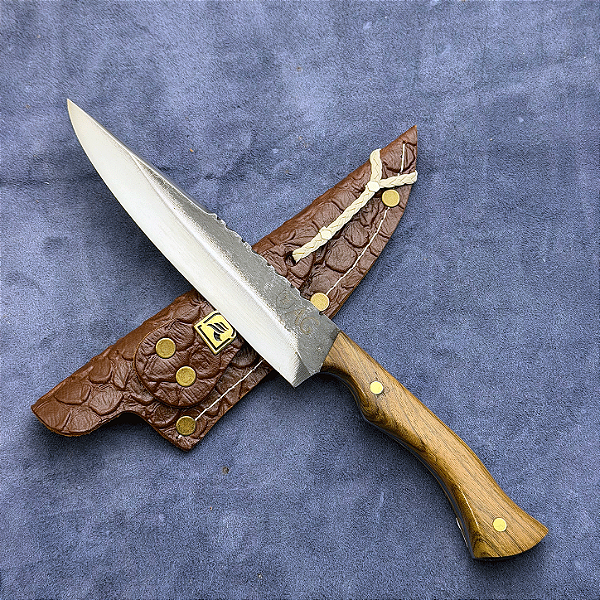 Faca Campeira 6" - Carbono 1070 - Cabo Tradicional