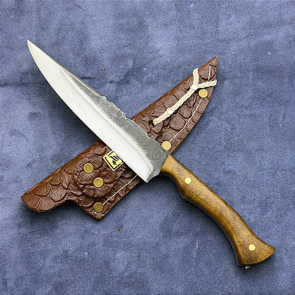 Faca Campeira 6" - Carbono 1070 - Cabo Tradicional