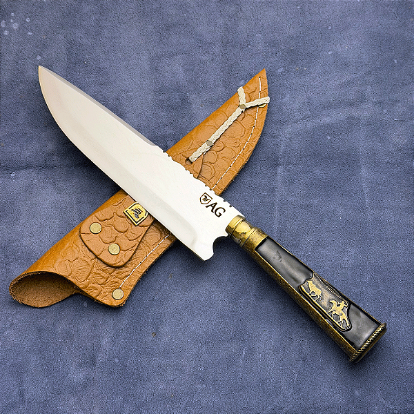 Faca Churrasco 8" - Inox 420c - Cabo Exclusivo