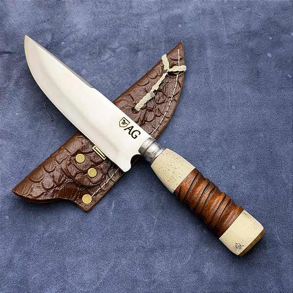 Faca Churrasco 6" - Inox 420c - Cabo Tradicional