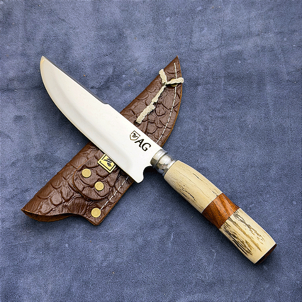 Faca Churrasco 6" - Inox 420c - Cabo Tradicional