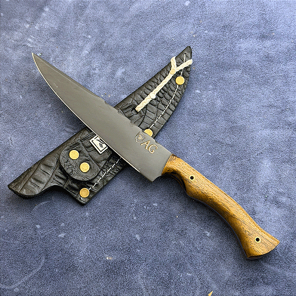 Faca Campeira 6" - Carbono 1070 - Cabo Tradicional