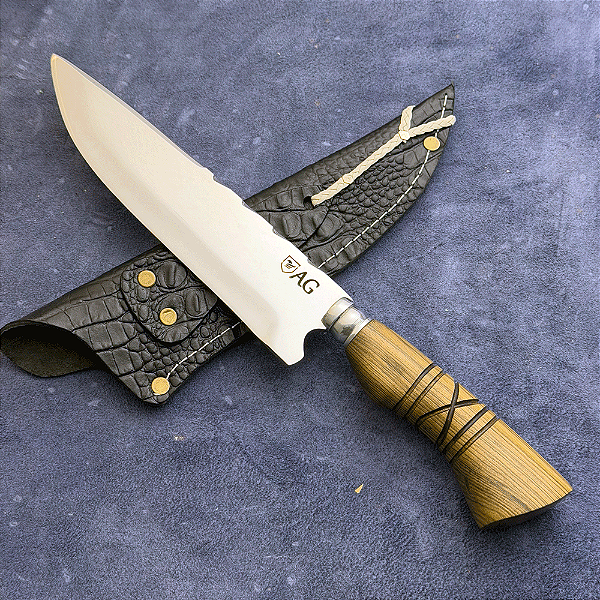 Faca Churrasco 8" - Inox 420c - Cabo Tradicional