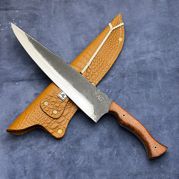 Faca Chef 10" - Carbono 1075 - Cabo Tradicional