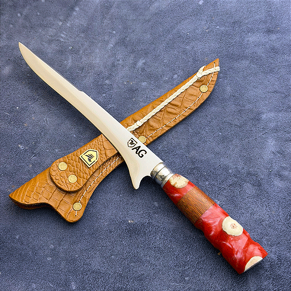 Faca Fileteira 8" - Inox 420c - Cabo Tradicional
