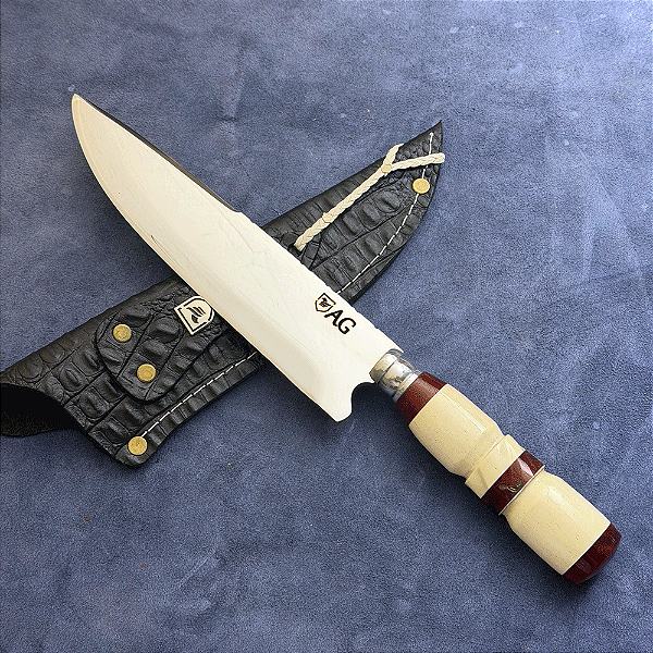Faca Churrasco 8" - Inox 420c - Cabo Tradicional