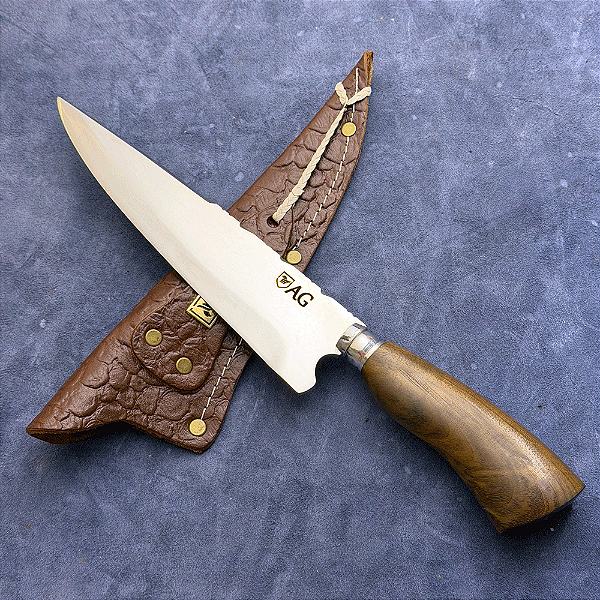 Faca Churrasco 8" - Inox 420c - Cabo Tradicional