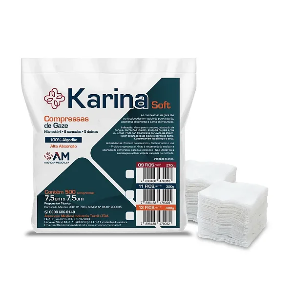 Compressa de Gaze Hidrófila