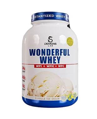 Wonderful Whey 3W - Vanilla Ice Cream - 900g Demons Lab