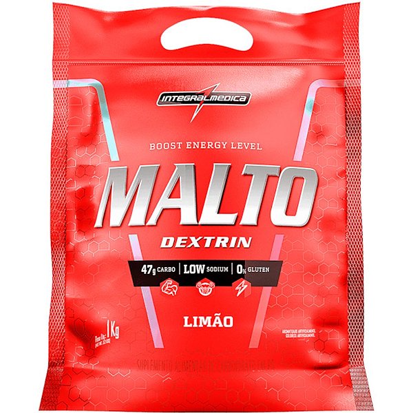 Suplemento Maltodextrina - Limão - 1kg - Integralmedica