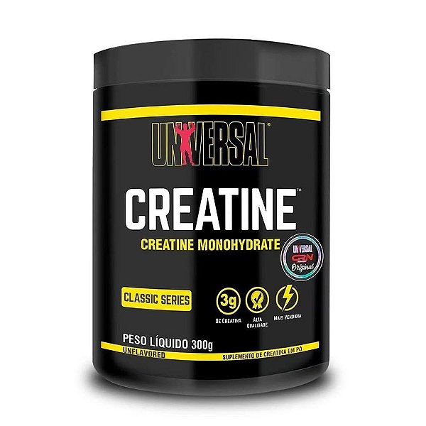 Creatina Monohidratada - 300g - Universal