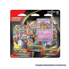 Blister com 3 Boosters: Megaevolução