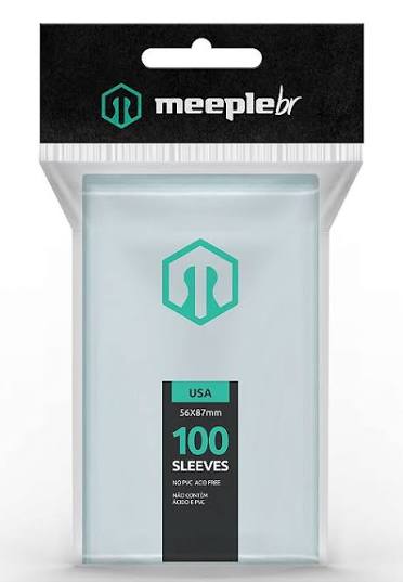 Sleeve Premium Meeple - USA 56 x 87mm