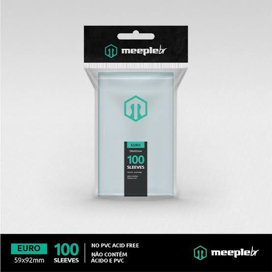 Sleeve Premium Meeple - Euro 59 x 92 mm