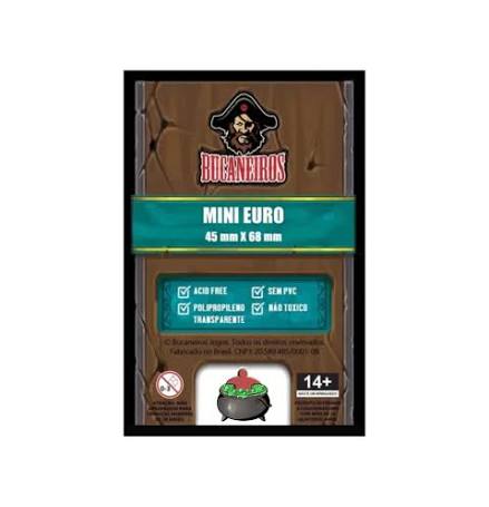 Sleeve Bucaneiros - Mini Euro 45 x 68 mm