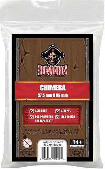 Sleeve Bucaneiros - Chimera 57,5 x 89 mm