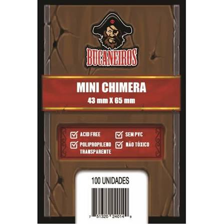 Sleeve Bucaneiros - Mini Chimera 43 x 65 mm