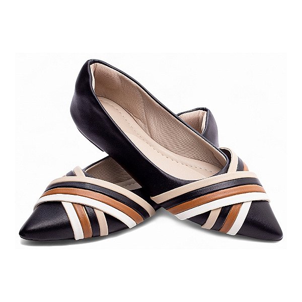 Sapatilha Feminina Bico Fino