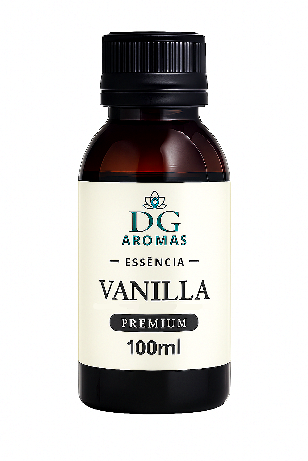 Essência Vanilla para Velas Aromáticas Aromatizador Difusor de Varetas 100 Ml Concentrada - VANILLA