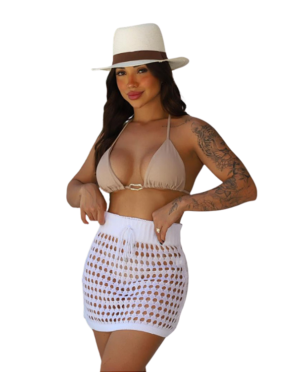 SAÍDA SAIA TRICOT