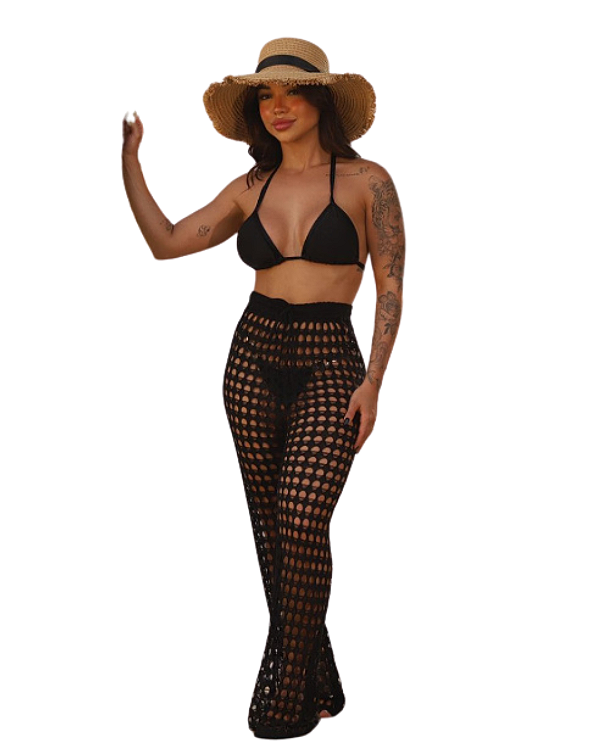 CALÇA SAÍDA DE PRAIA TRICOT
