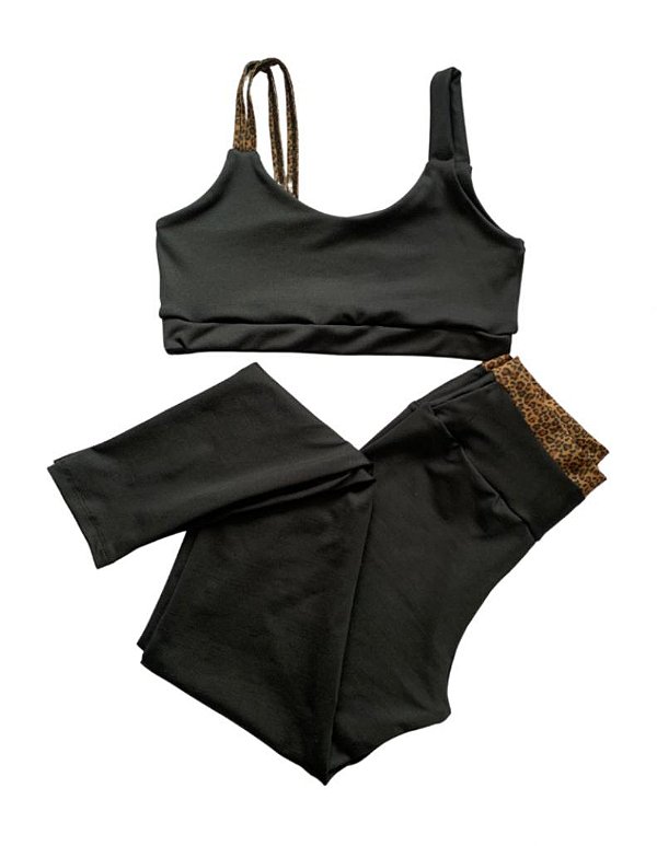 CONJUNTO TRÊS ALÇAS ONÇA