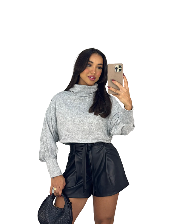 CROPPED GOLA ALTA LÃ