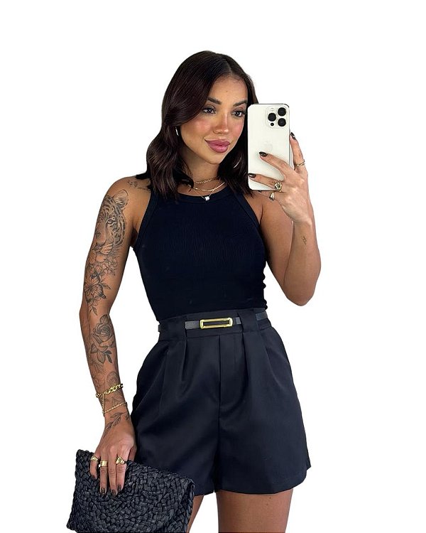 SHORTS ALICE COM CINTO